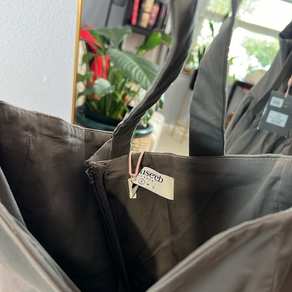 House of CB ‘Coquette' Smoke Halter Midi Dress NWOT - Picture 10 of 11